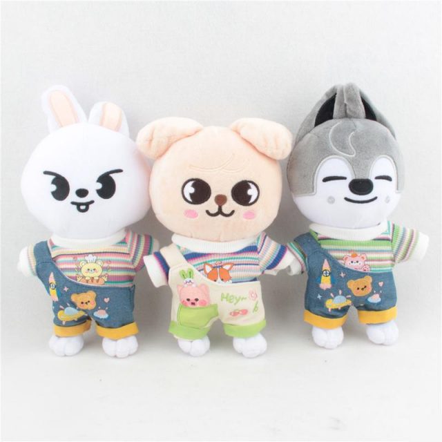 20cm Skz Doll Clothes Stray Kids Plush Toys Plushies Canvas Shoes Kawaii Skz&stay Stuffed Animal Plushies Cowboy Shoes Casual